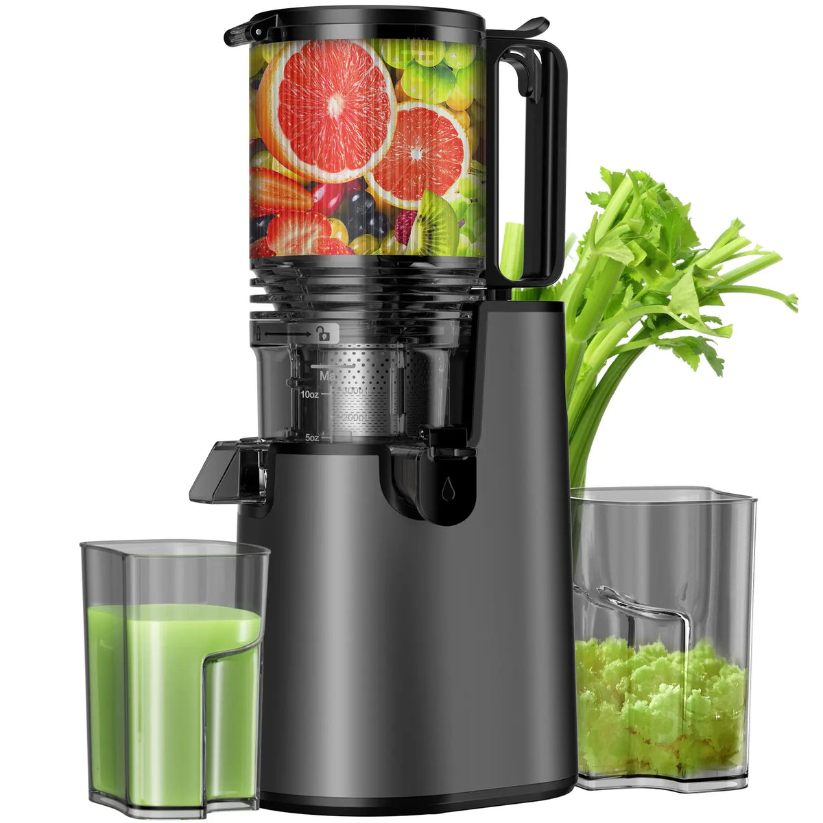 Easy-Clean Vertical Cold Press Juicer